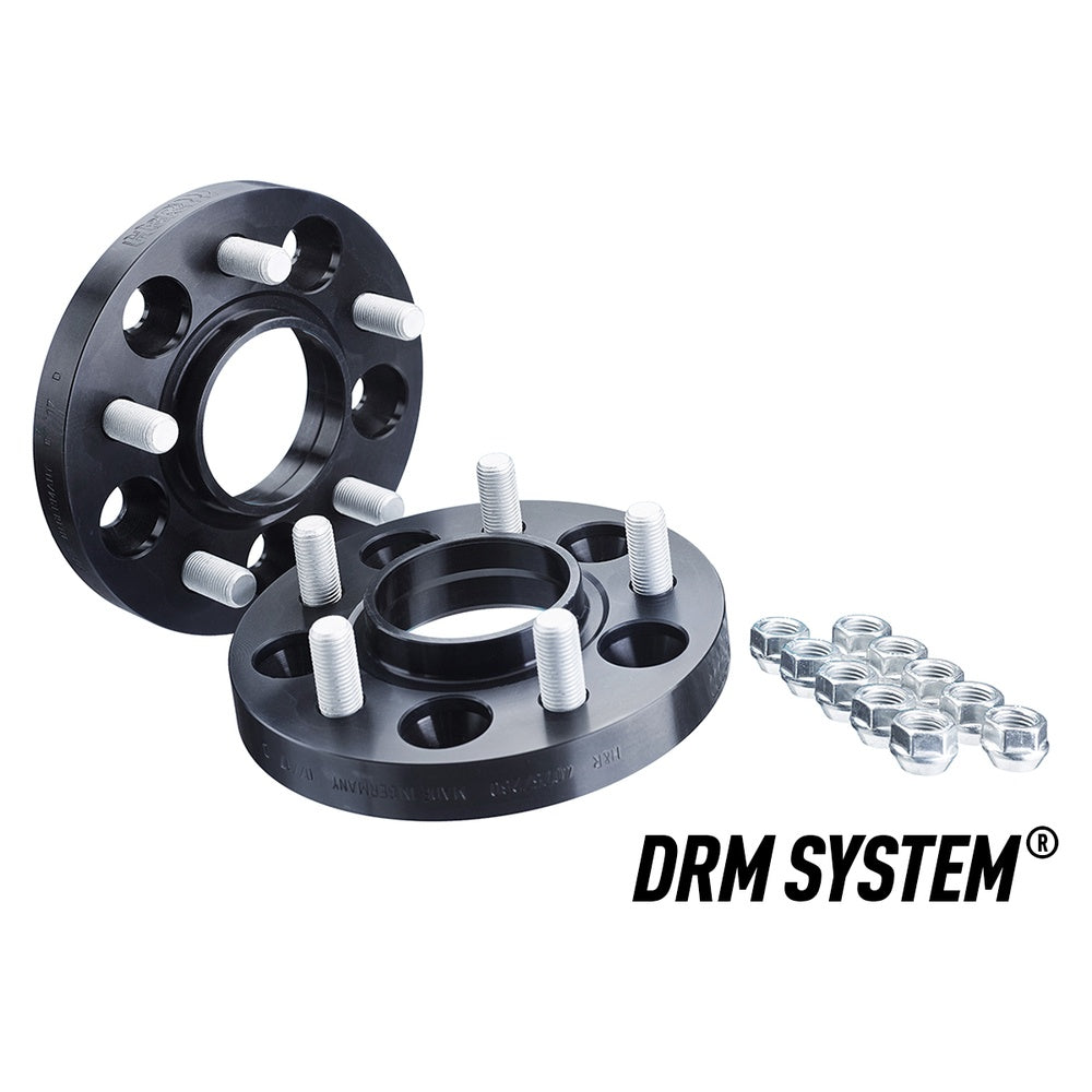 H&R TRAK+ Wheel Spacers Pair 35mm Black 5x130 71.6mm CB