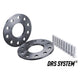 H&R TRAK+ Wheel Spacers Pair 5mm Black 5x108 63.3mm CB