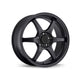 Konig Backbone Alloy Wheel 15x6.5 ET38 4x100 Matte Black 73.1mm CB