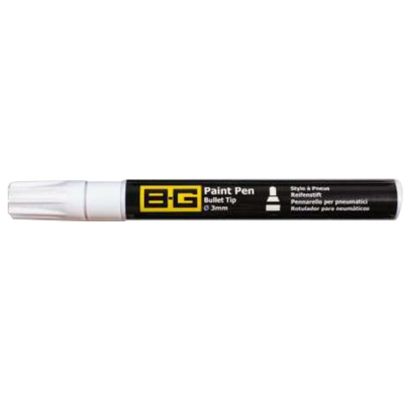 BG Racing Paint Pen - Bullet Tip 3mm Diameter - 6ml