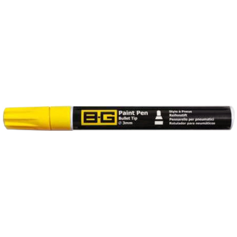 BG Racing Paint Pen - Bullet Tip 3mm Diameter - 6ml