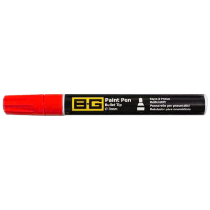 BG Racing Paint Pen - Bullet Tip 3mm Diameter - 6ml