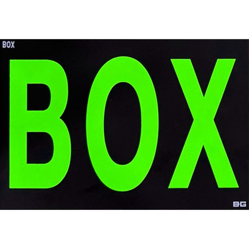 BG Racing Box Symbol for Pit Board