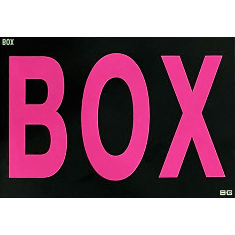 BG Racing Box Symbol for Pit Board
