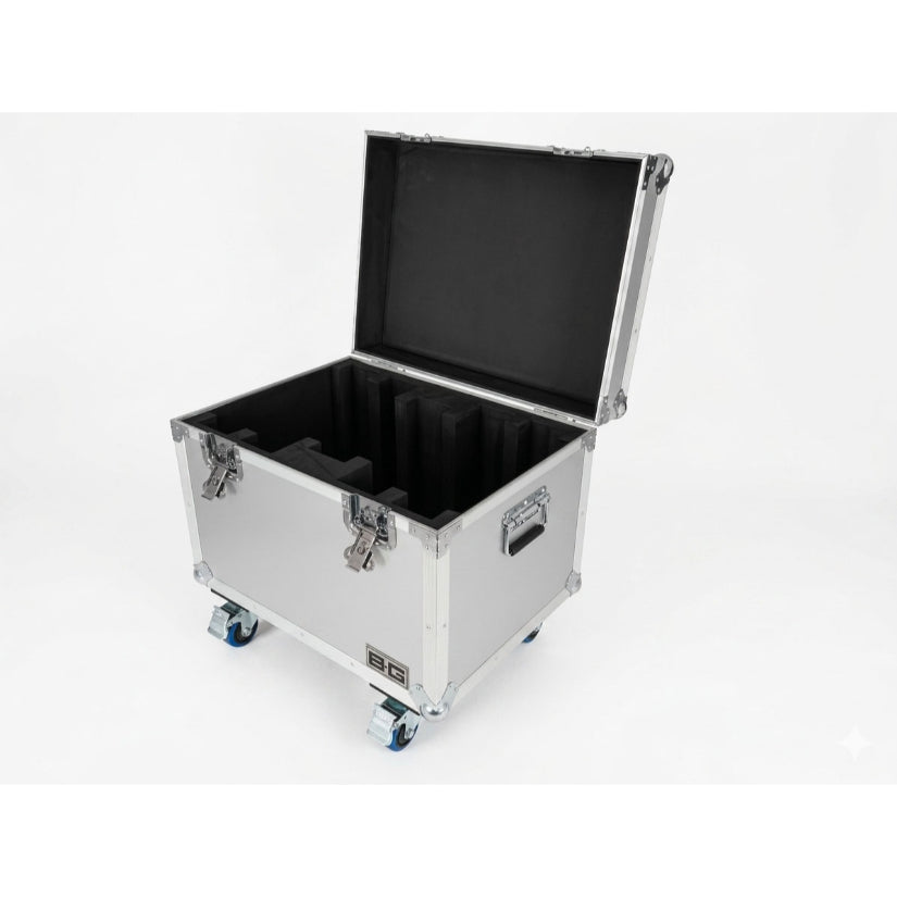 BG Racing Scales Flight Case With 4 Castor Wheels