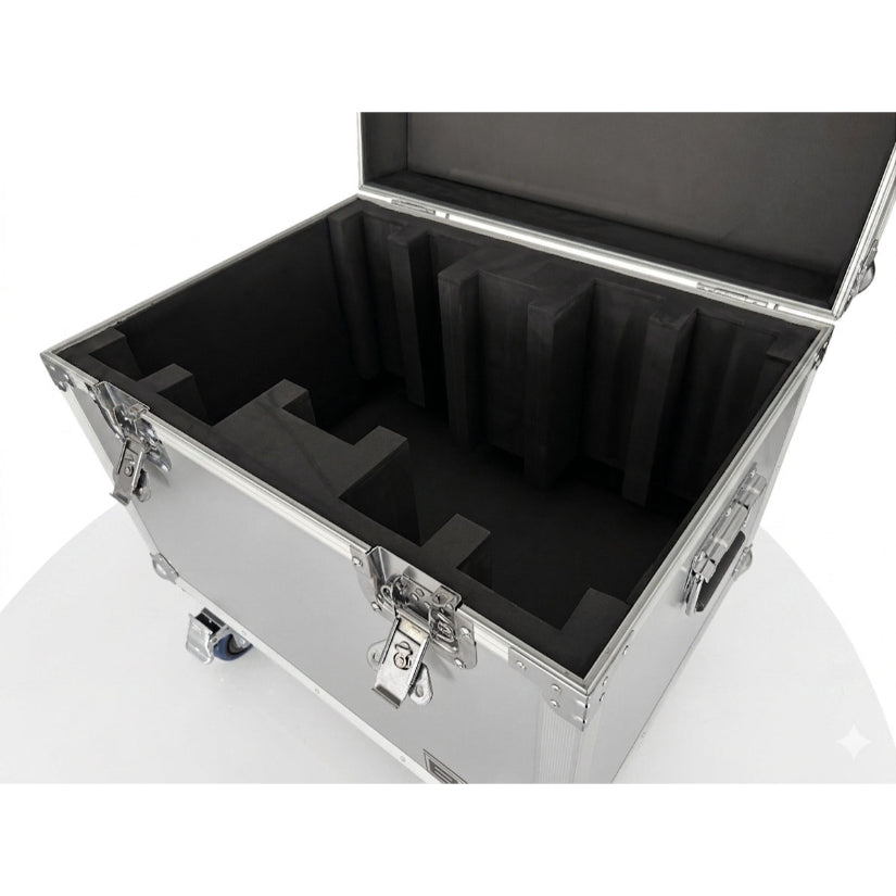 BG Racing Scales Flight Case With 4 Castor Wheels