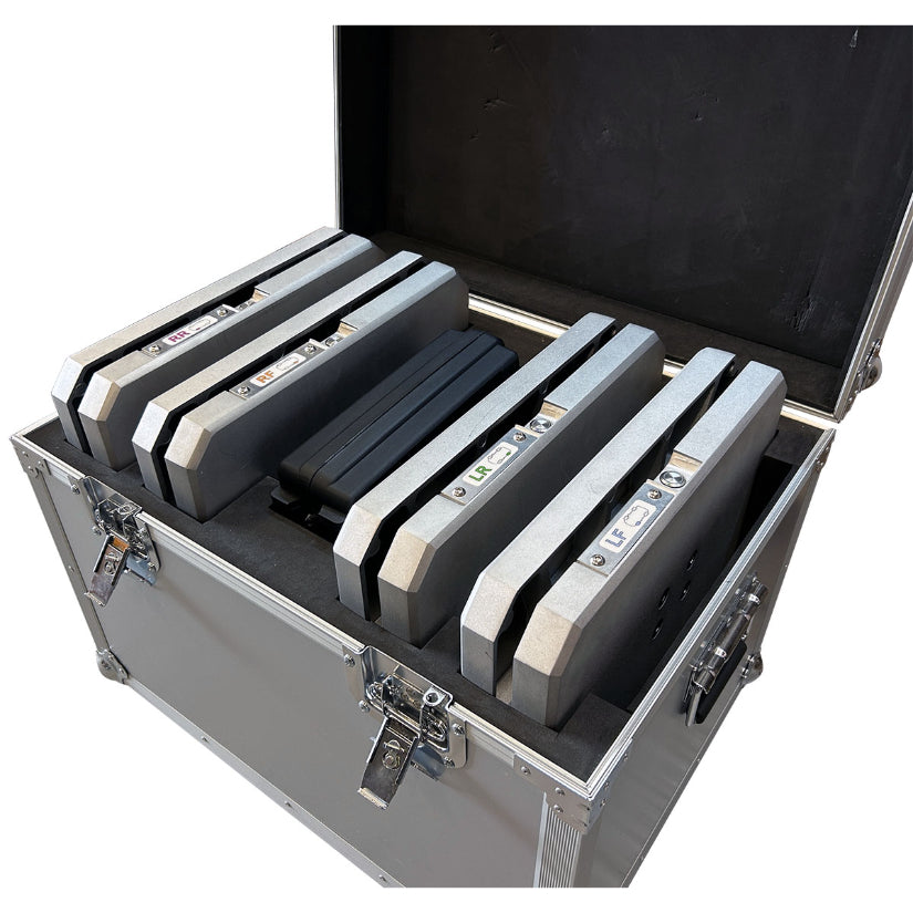 BG Racing Scales Flight Case With 4 Castor Wheels