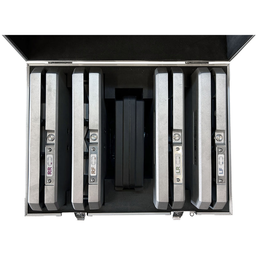 BG Racing Scales Flight Case With 4 Castor Wheels