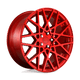 Rotiform R109 BLQ Alloy Wheel 18x8.5 ET45 5x112 Candy Red 66.56mm CB