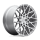 Rotiform R110 BLQ Alloy Wheel 19x8.5 ET38 5x114 Gloss Silver Machined 72.56mm CB