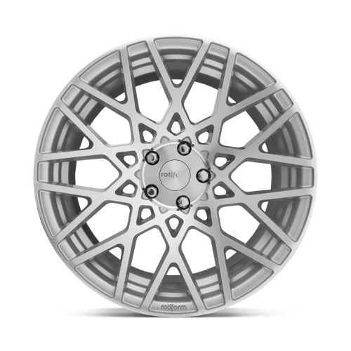 Rotiform R110 BLQ Alloy Wheel 19x8.5 ET35 5x112 Gloss Silver Machined 66.56mm CB