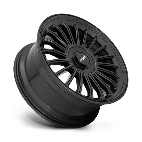 Rotiform R161 BUC-M Alloy Wheel 19x8.5 ET45 5x112 Matt Black 66.56mm CB