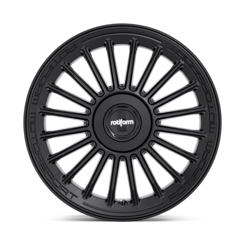 Rotiform R161 BUC-M Alloy Wheel 19x8.5 ET45 5x112 Matt Black 66.56mm CB