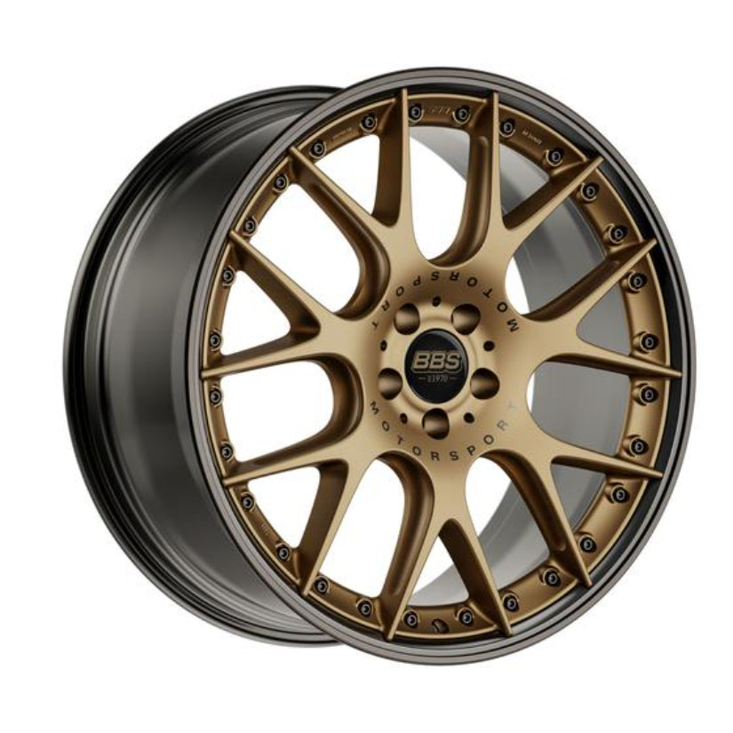 BBS CH-RII Alloy Wheel 22x10.5 ET48 5x112 Satin Bronze/Black 82mm CB