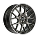 BBS CH-RII Alloy Wheel 22x10.5 ET48 5x112 Platinum/Black 82mm CB