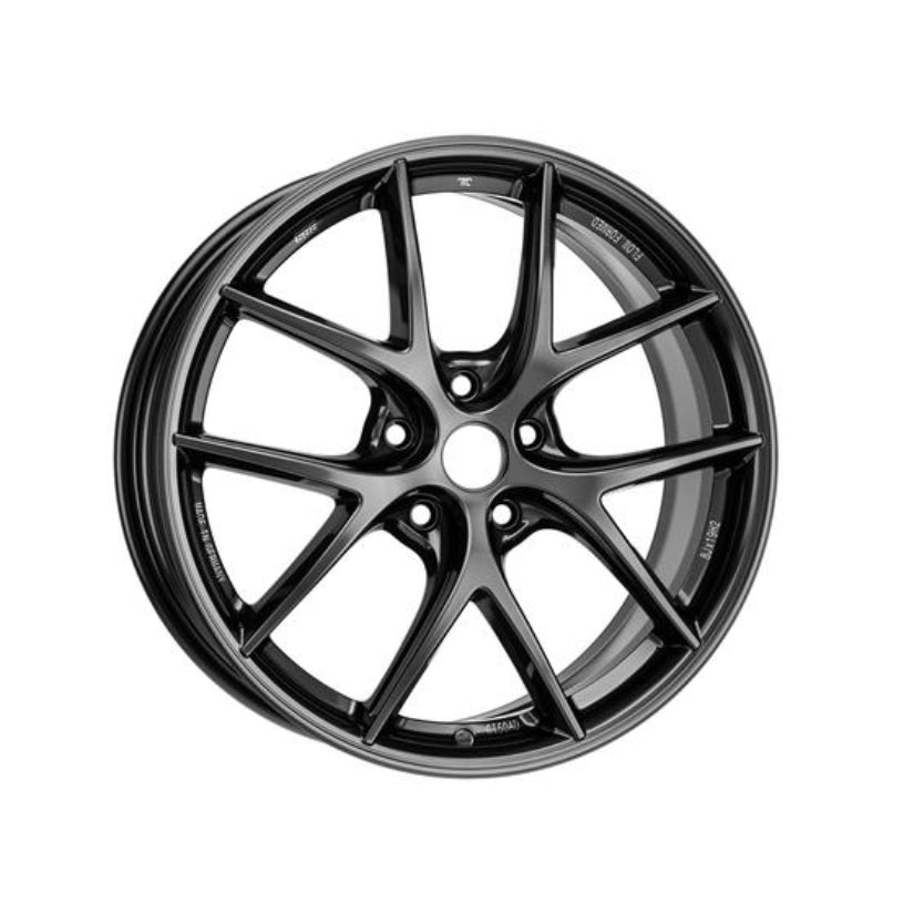 BBS CI-R AD Alloy Wheel 19x11 ET58.5 5x117 Diamond Black 70.05mm CB