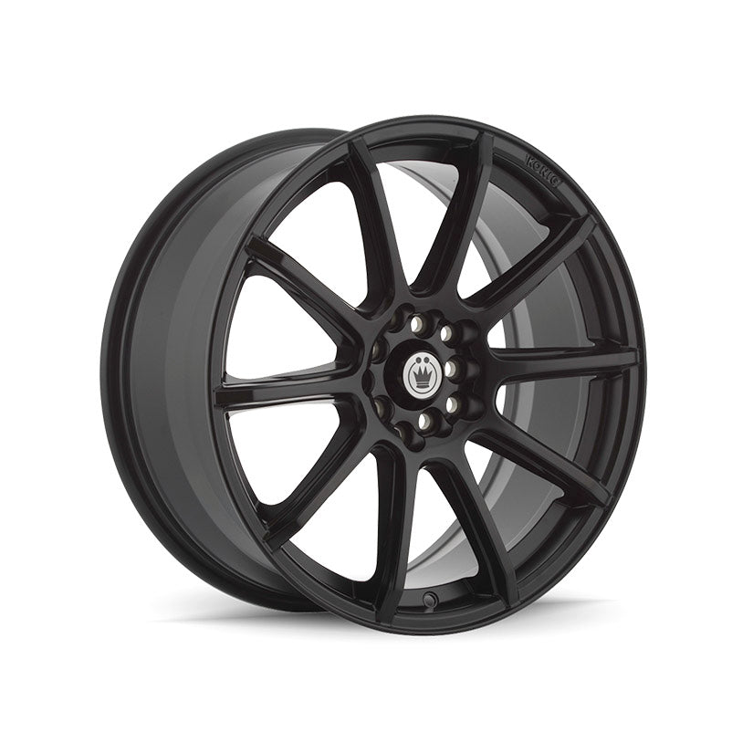 Konig Control Alloy Wheel 17x7 ET40 5x105,  5x114.3 Matte Black 73.1mm CB