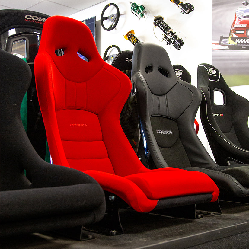 Cobra Nogaro Circuit Ebisu Bucket Seat Red