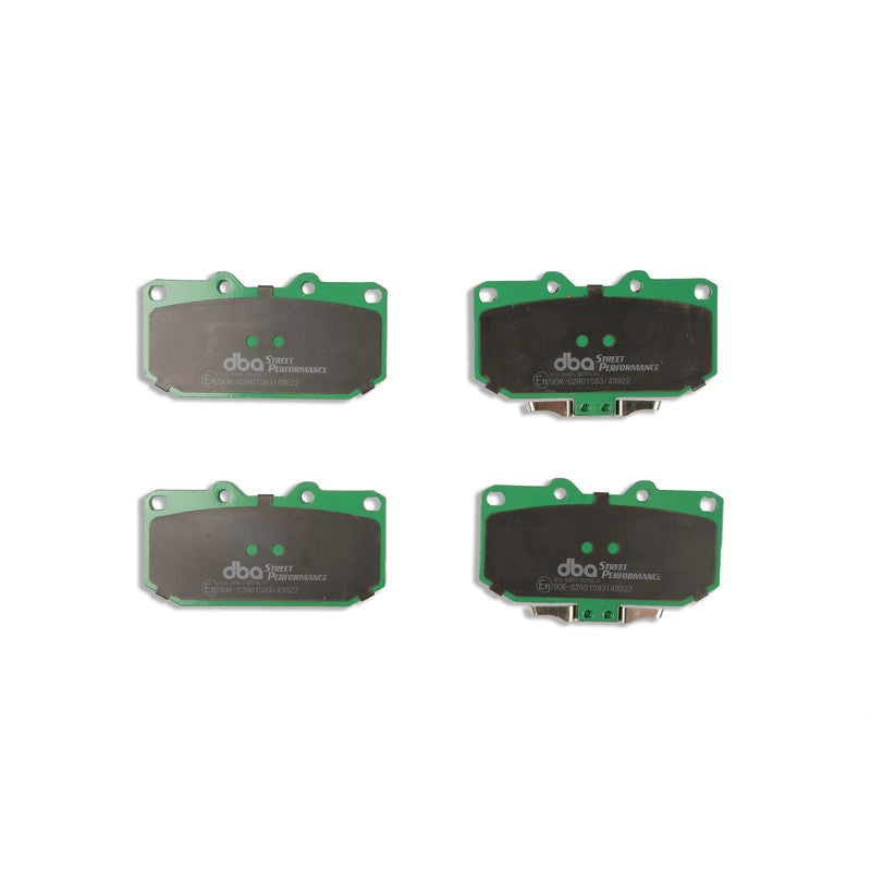 DBA Street Performance Brake Pads 119.3mm x 71.1+62.1mm DB1170SP - Front