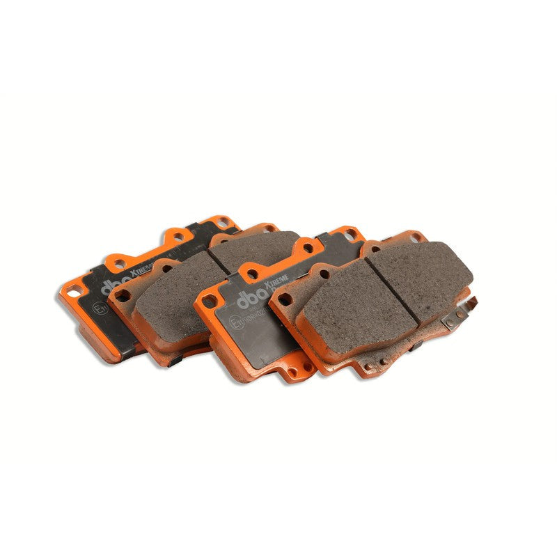DBA Xtreme Performance Brake Pads 119.3mm x 71.1+62.1mm DB1170XP - Front