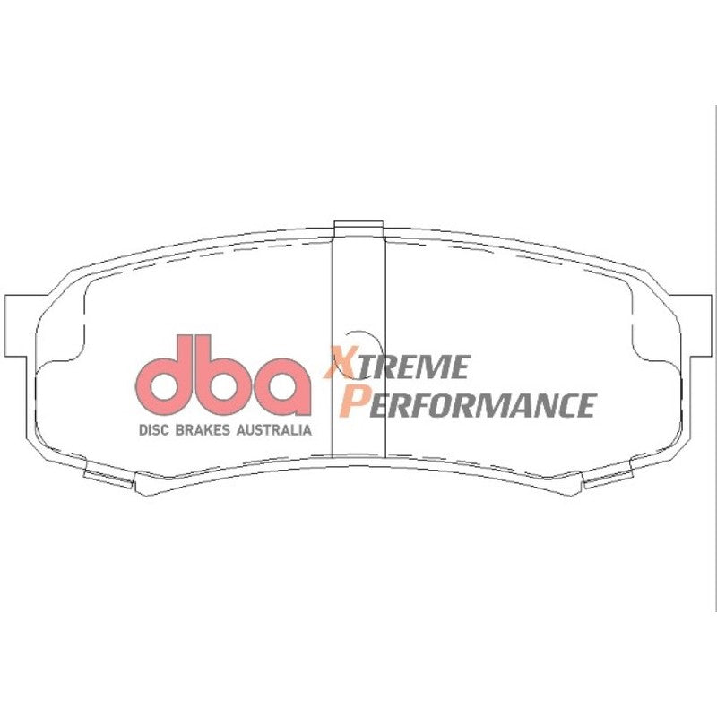 DBA Xtreme Performance Brake Pads 116.3mm x 44.1mm DB1200XP - Rear