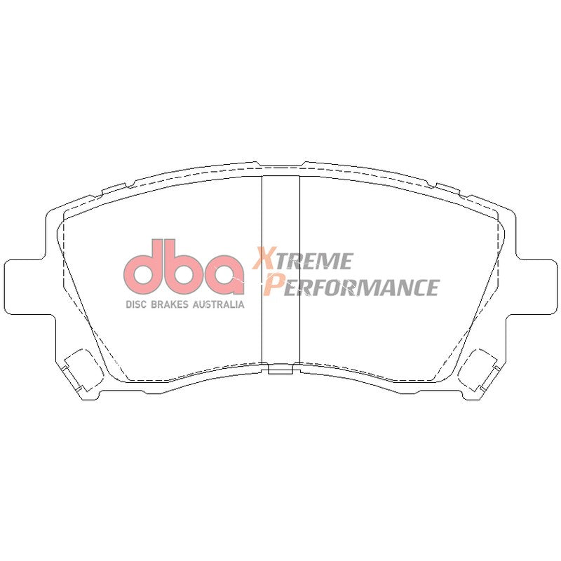 DBA Xtreme Performance Brake Pads 138mm x 59.4mm DB1342XP - Front