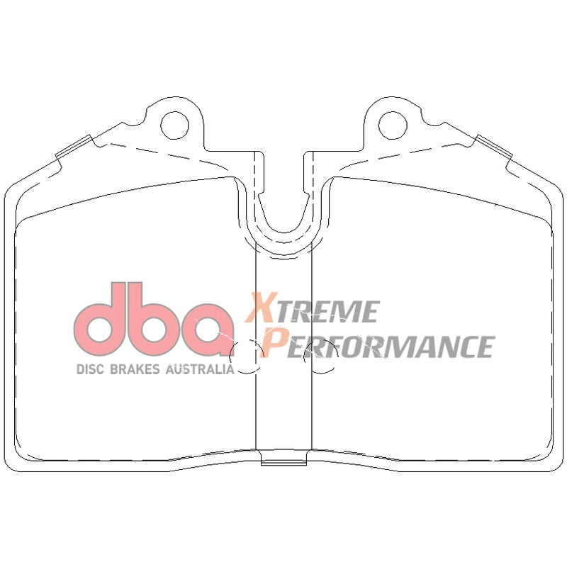 DBA Xtreme Performance Brake Pads 97.7mm x 65.5mm DB1356XP - Rear