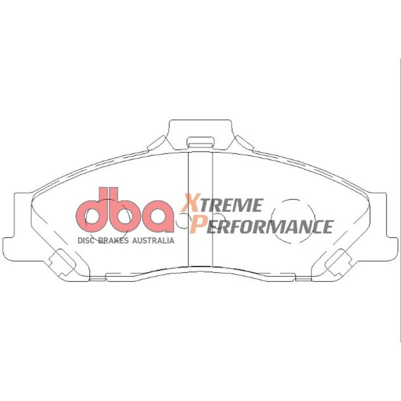 DBA Xtreme Performance Brake Pads 151.5mm x 61.85mm DB1366XP - Front