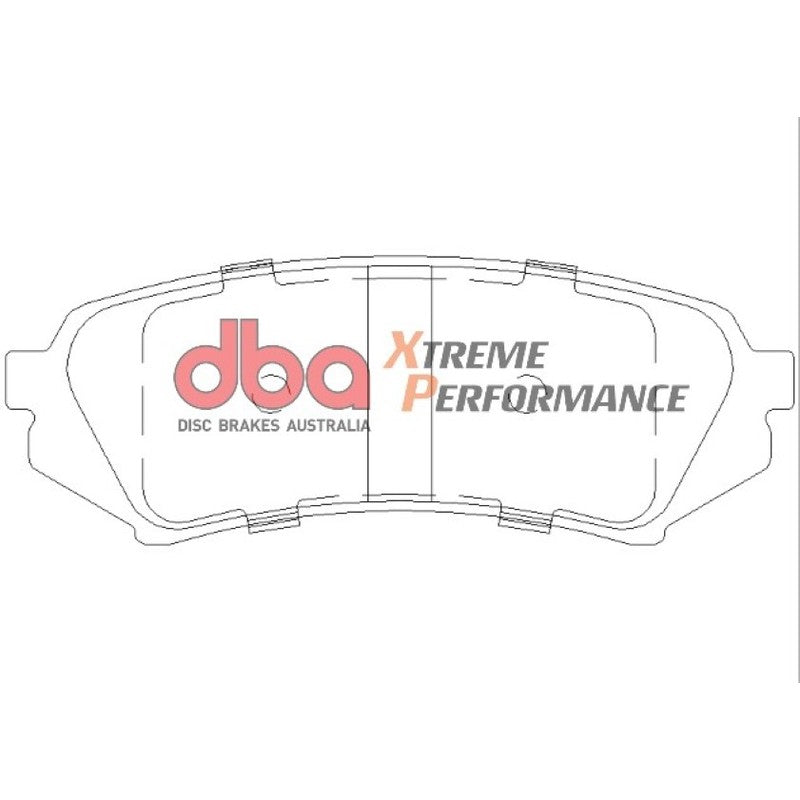 DBA Xtreme Performance Brake Pads 123.1mm x 45.1mm DB1383XP - Rear