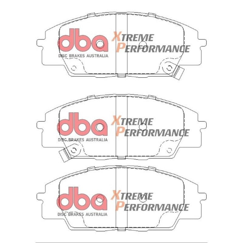 DBA Xtreme Performance Brake Pads 135.2mm x 52.4mm DB1452XP - Front