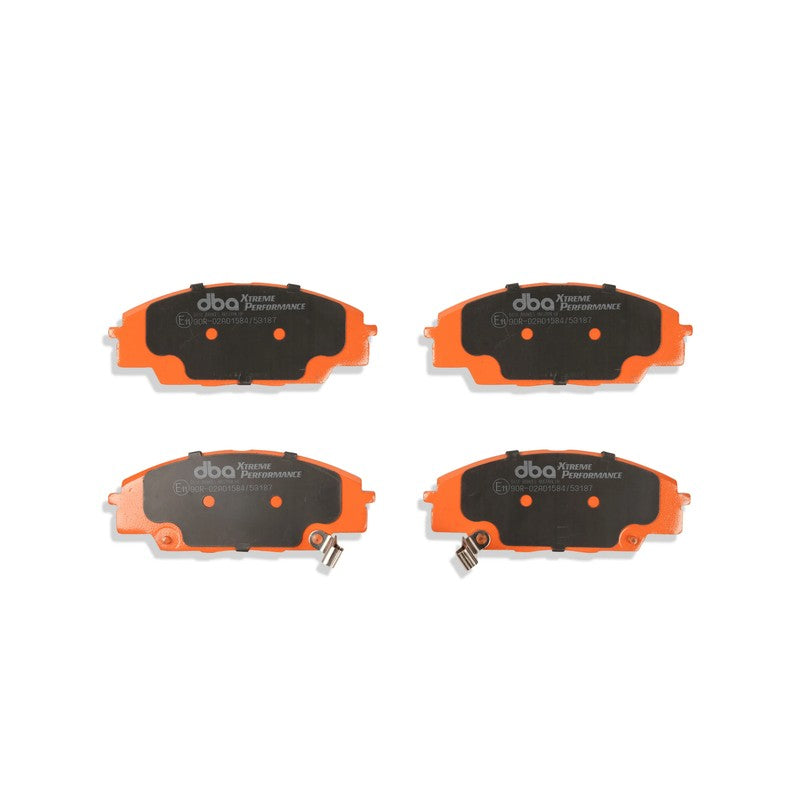 DBA Xtreme Performance Brake Pads 135.2mm x 52.4mm DB1452XP - Front