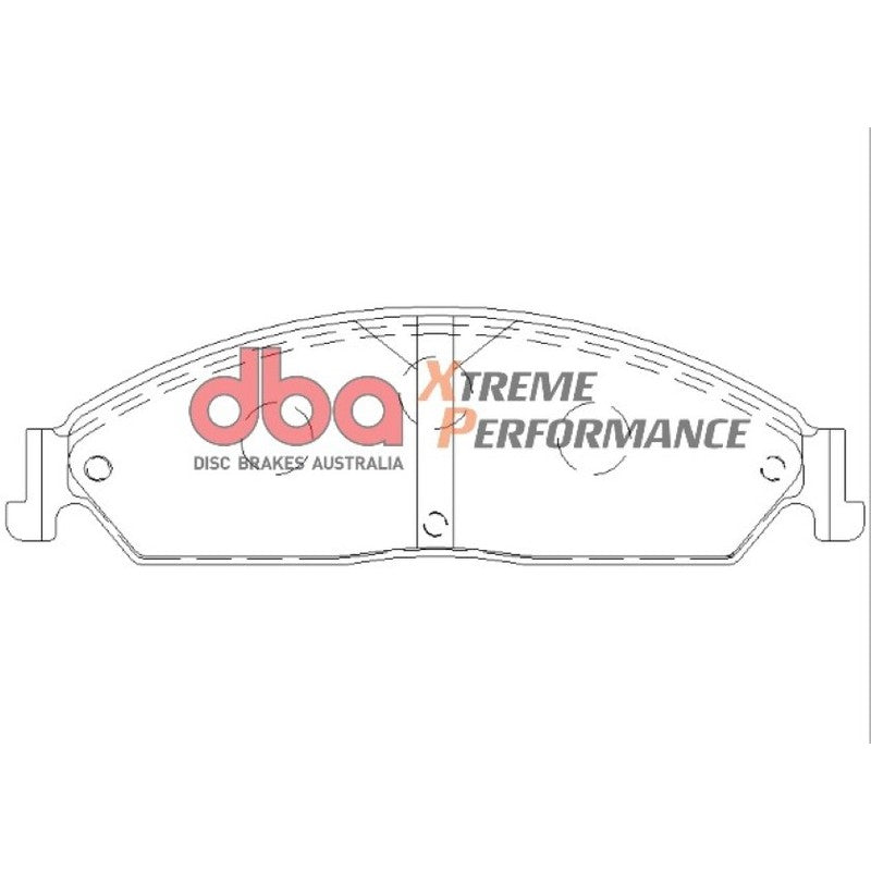 DBA Xtreme Performance Brake Pads 189.5mm x 57.1mm DB1473XP - Front