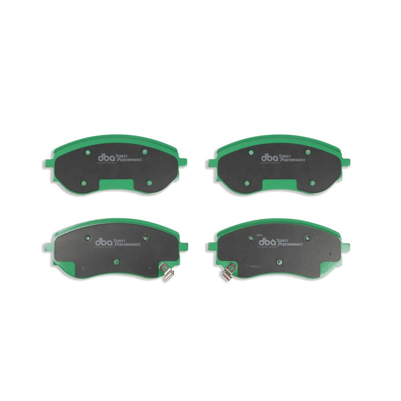 DBA Street Performance Brake Pads 163.4mm x 69.7mm DB15014SP - Front