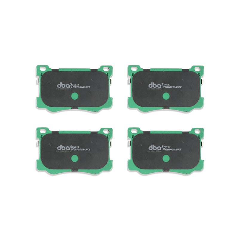 DBA Street Performance Brake Pads 126.6mm x 77.8mm DB15021SP - Front