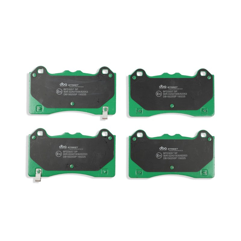 DBA Street Performance Brake Pads 137.7mm x 77.4mm DB15025SP - Front