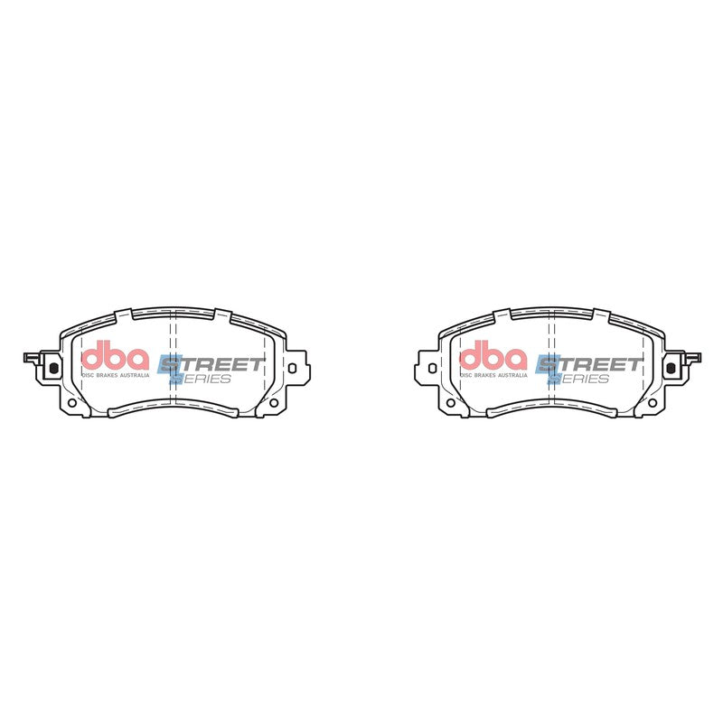 DBA Street Series Ceramic Brake Pads 145.2mm x 58.6mm DB15042SS - Front