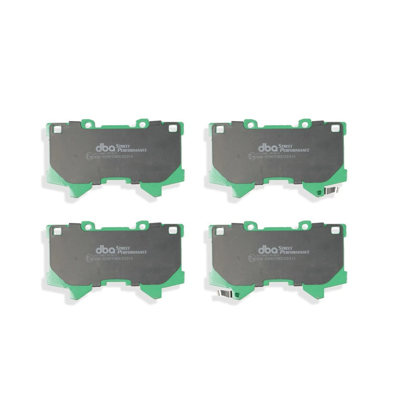 DBA Street Performance Brake Pads 143.7mm x 82.7mm DB15077SP - Front