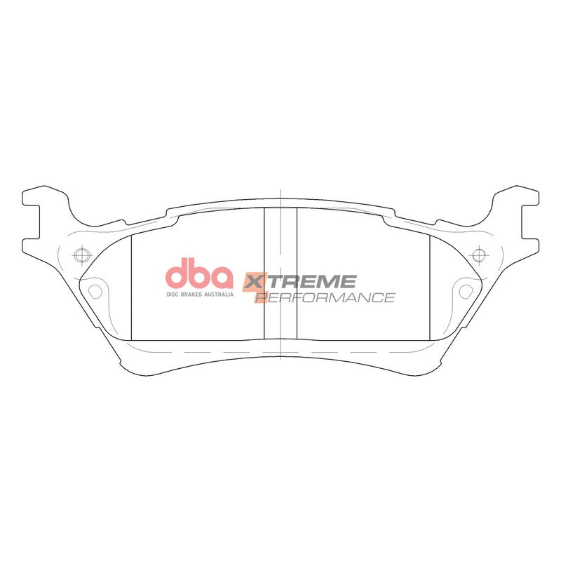 DBA Xtreme Performance Brake Pads 148.8mm x 54.9mm DB15122XP - Rear