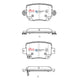 DBA Brake Pads DB15161SSEV - Rear