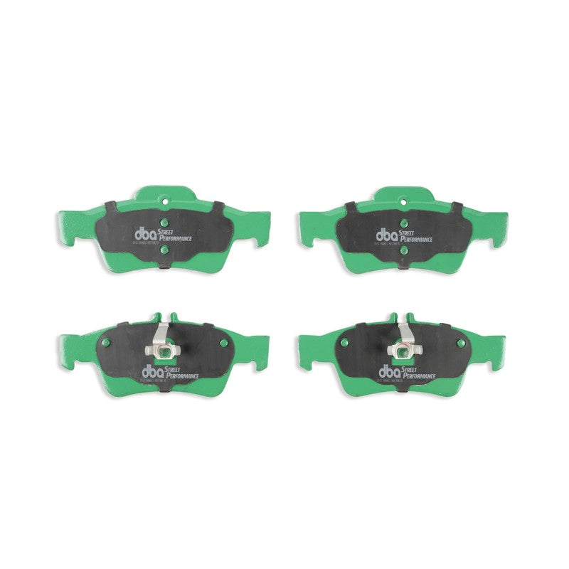 DBA Street Performance Brake Pads 140.2 / 141.2mm x 57.2 / 59.4mm DB1657SP - Rear