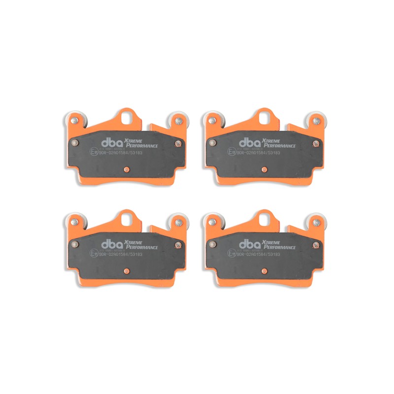 DBA Xtreme Performance Brake Pads 112.1mm x 73.1mm DB1677XP - Rear