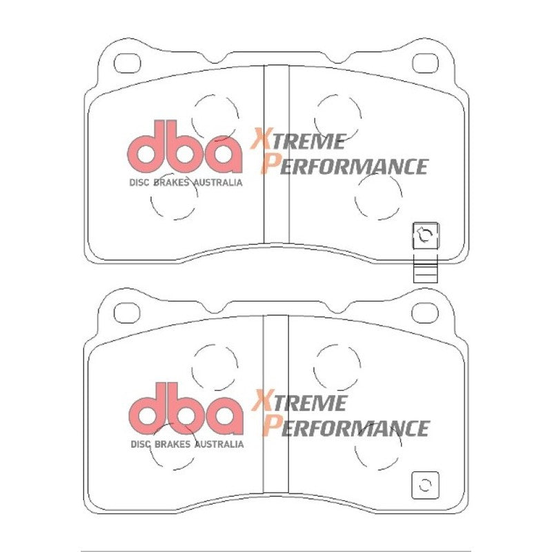 DBA Xtreme Performance Brake Pads 131.8mm x 77.3mm DB1678XP - Front
