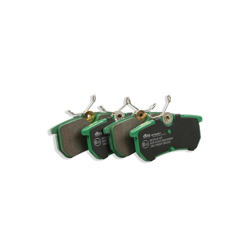 DBA Street Performance Brake Pads 87.3mm x 42.5mm DB1759SP - Rear