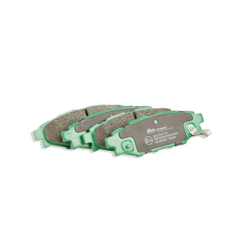 DBA Street Performance Brake Pads 110.4mm x 37.5mm DB1803SP - Rear