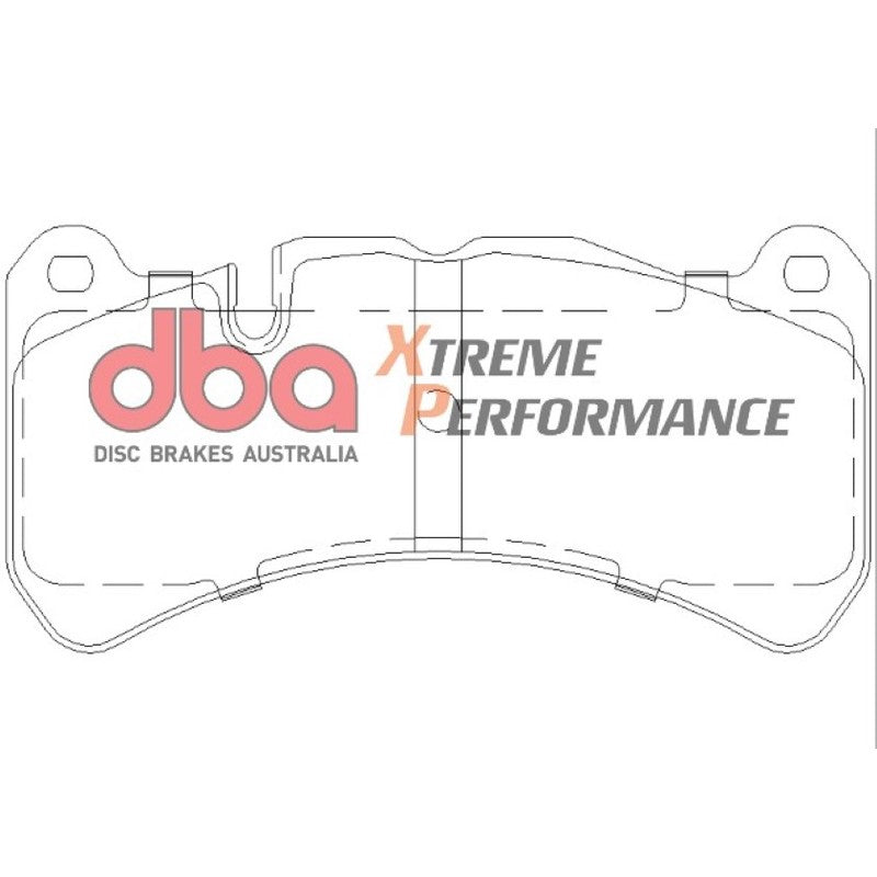 DBA Xtreme Performance Brake Pads 164.6mm x 81.4mm DB1845XP - Front