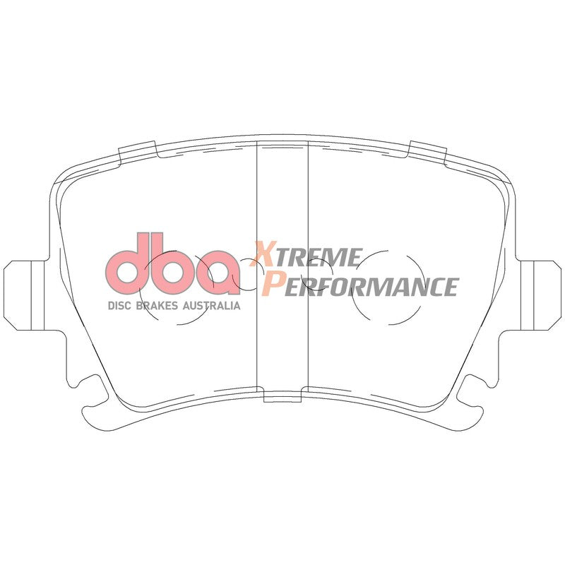 DBA Xtreme Performance Brake Pads 105.3mm x 56mm DB1865XP - Rear