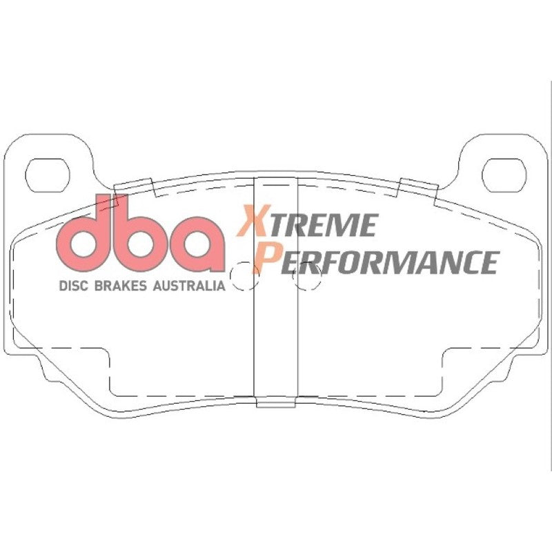 DBA Xtreme Performance Brake Pads 113.4mm x 59.2mm DB1934XP - Rear