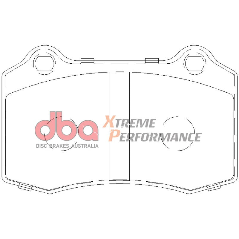 DBA Xtreme Performance Brake Pads 109.7mm x 69.1mm DB1936XP - Rear