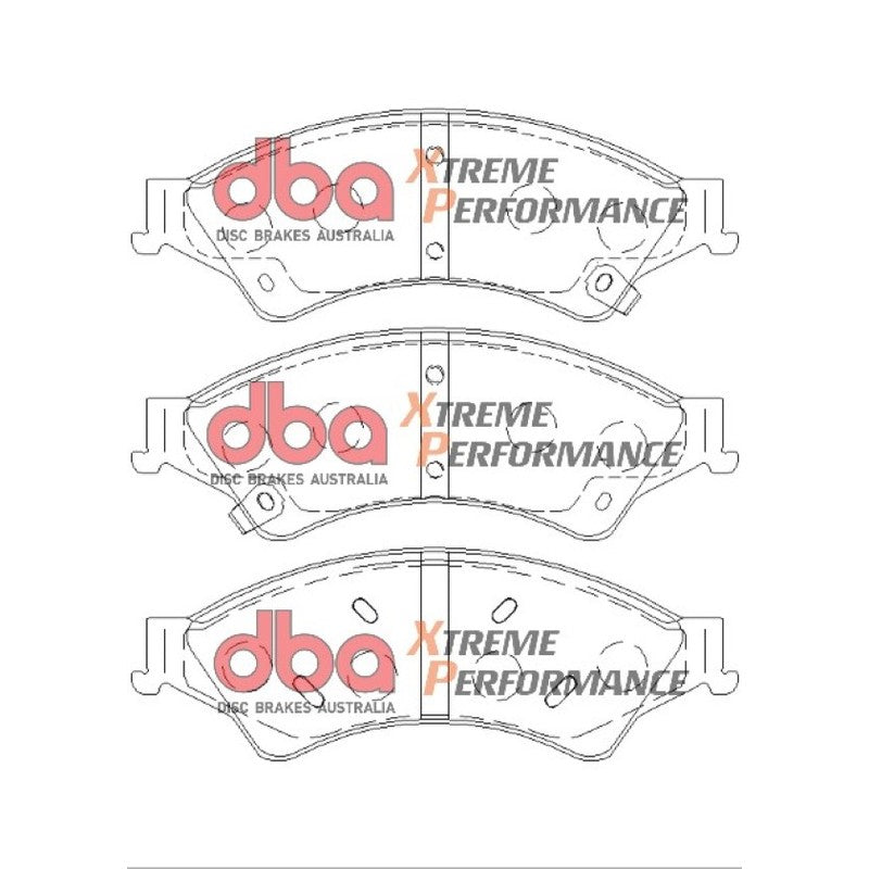 DBA Xtreme Performance Brake Pads 194mm x 68mm DB2074XP - Front