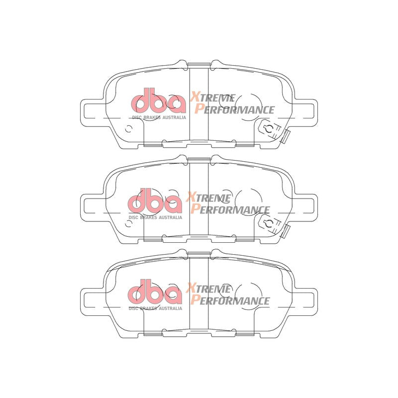 DBA Xtreme Performance Brake Pads 105.4mm x 39.4mm DB2340XP - Rear